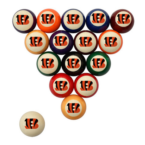 Offiically Licensed NFL Retro Pool Ball Set (Pick your team)