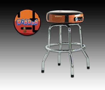 Dig Dug 19" & 30" Swivel Stool