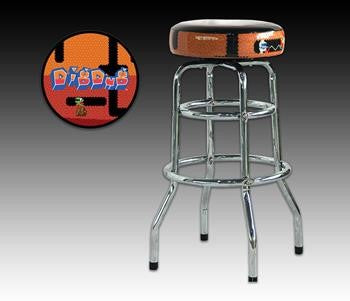 Dig Dug 19" & 30" Swivel Stool