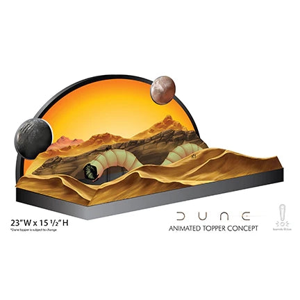 Dune Pinball Topper (Pre-Order/DEPOSIT ONLY)