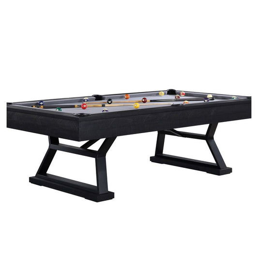 8' Durham Pool Table (Black)