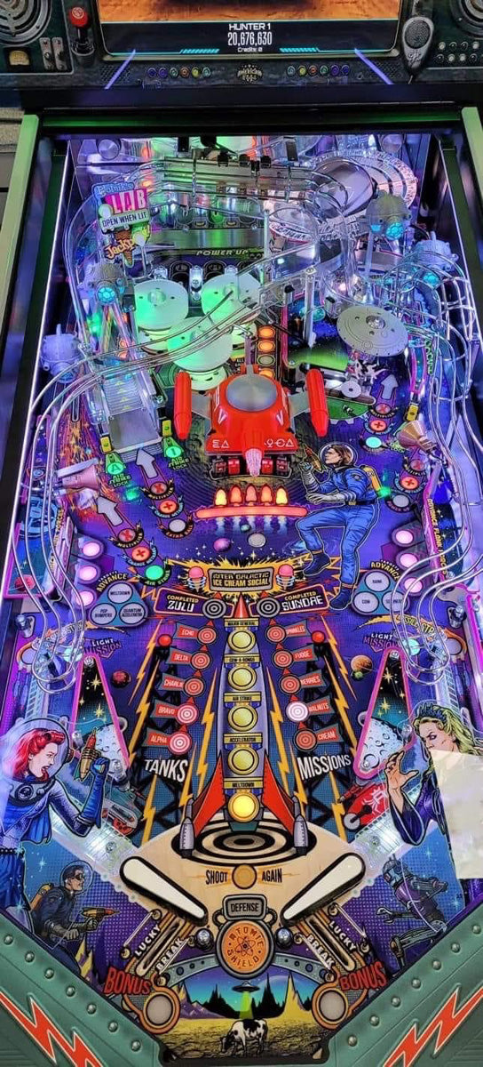 Galactic Tank Force (Deluxe Edition) Pinball Machine  - NEW