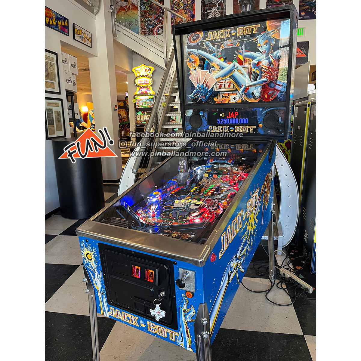 Jack*Bot Pinball Machine - RESTORED