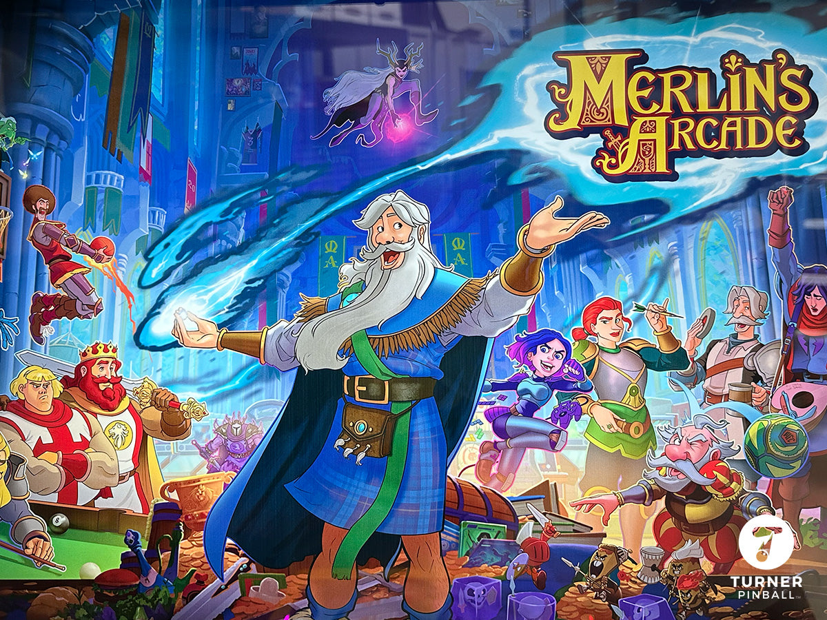 Merlin's Arcade™ Pinball Machine