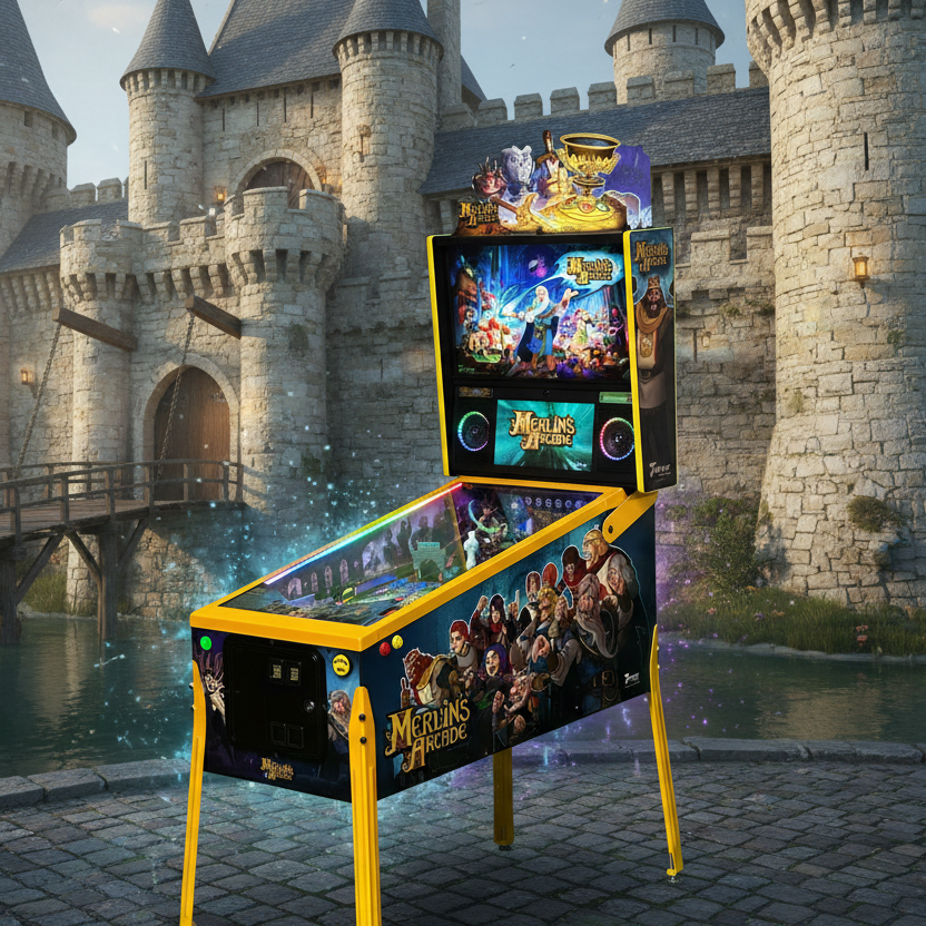 Merlin's Arcade™ Pinball Machine
