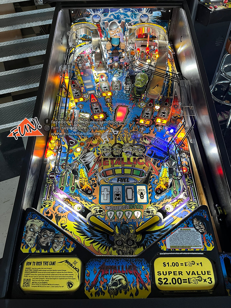 Metallica (Pro) Pinball Machine