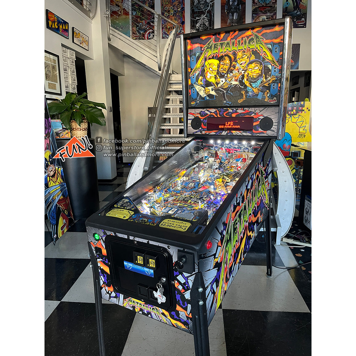 Metallica (Pro) Pinball Machine