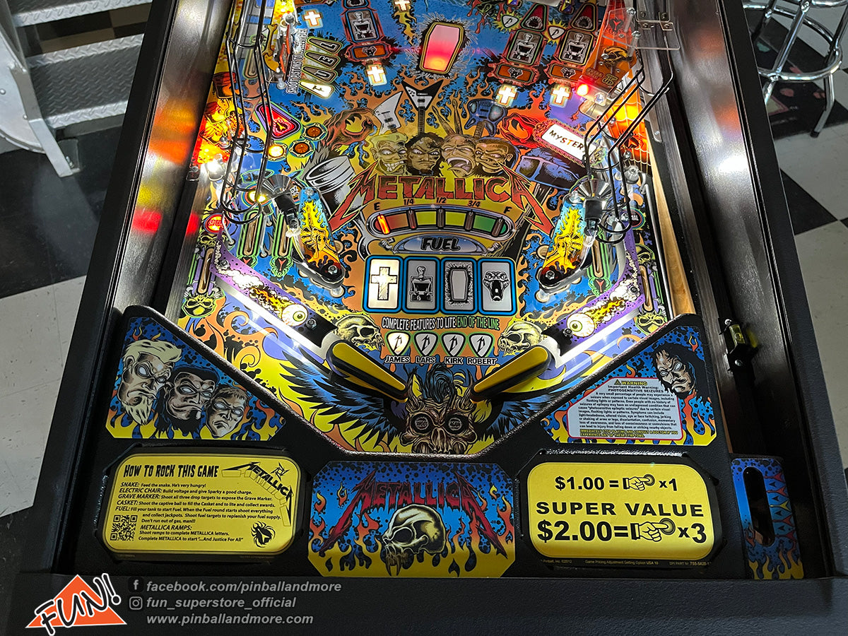 Metallica (Pro) Pinball Machine