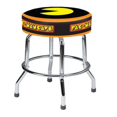 Pac-ManCave (Pac-Man Logo) 19" & 30" Swivel Stool