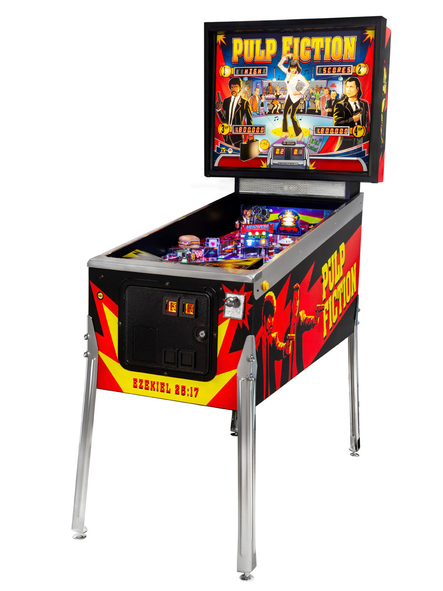 Pulp Fiction Special Edition Pinball Machine (Black Coindoor) - NEW