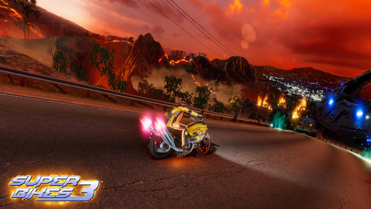 Super Bikes 3 Arcade Driving Game