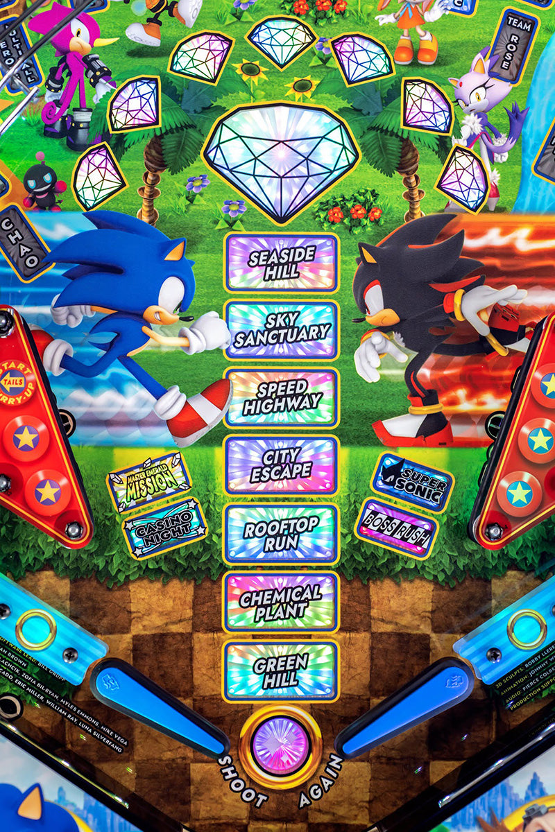 Sonic The Hedgehog Pinball Machine (Arcade Edition) Pre-Order/DEPOSIT ONLY