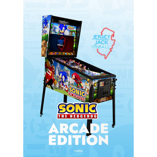 Sonic The Hedgehog Pinball Machine (Arcade Edition) Pre-Order/DEPOSIT ONLY
