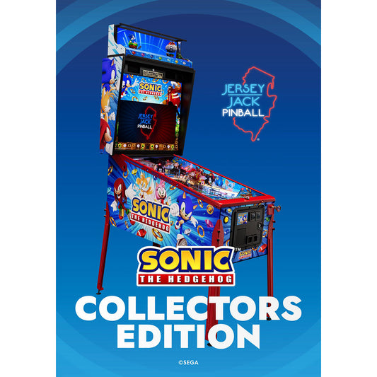 Sonic The Hedgehog Pinball Machine (Collectors Edition) Pre-Order/DEPOSIT ONLY