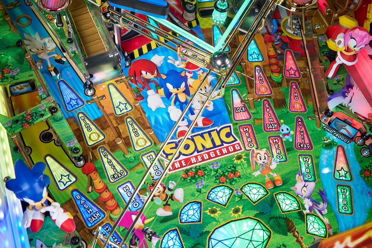 Sonic The Hedgehog Pinball Machine (Collectors Edition) Pre-Order/DEPOSIT ONLY