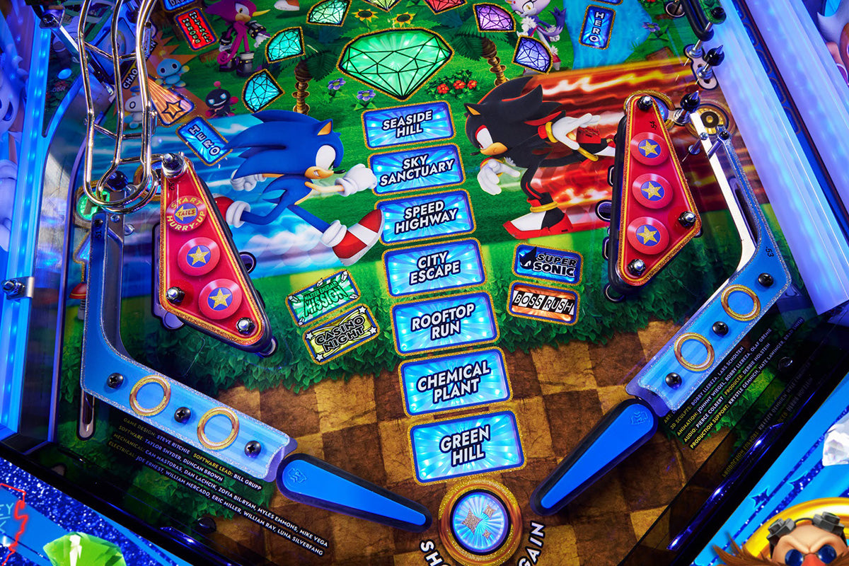 Sonic The Hedgehog Pinball Machine (Collectors Edition) Pre-Order/DEPOSIT ONLY