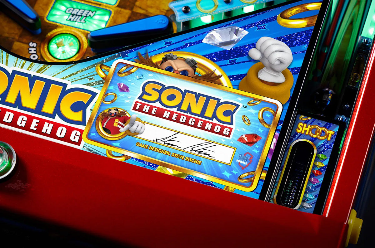 Sonic The Hedgehog Pinball Machine (Collectors Edition) Pre-Order/DEPOSIT ONLY