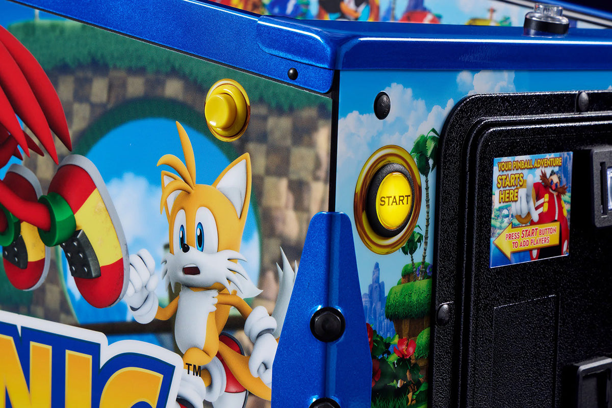Sonic The Hedgehog Pinball Machine (Special Edition) Pre-Order/DEPOSIT ONLY