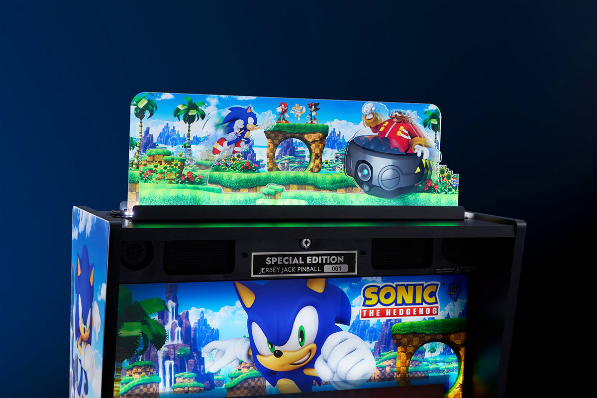 Sonic The Hedgehog Pinball Machine (Special Edition) Pre-Order/DEPOSIT ONLY