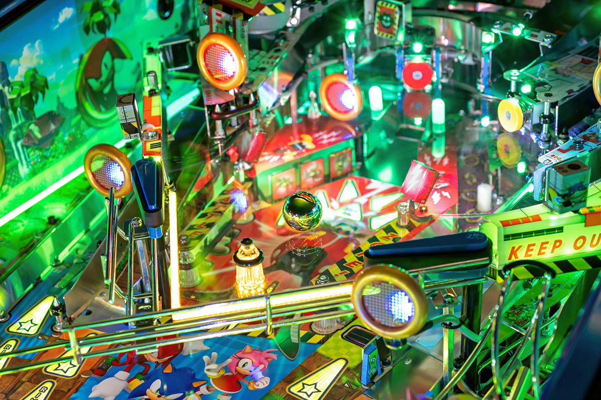 Sonic The Hedgehog Pinball Machine (Special Edition) Pre-Order/DEPOSIT ONLY