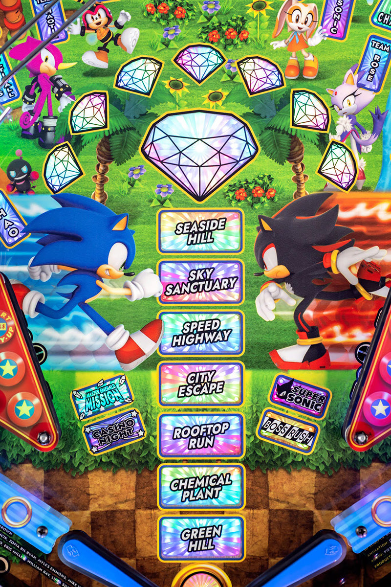 Sonic The Hedgehog Pinball Machine (Special Edition) Pre-Order/DEPOSIT ONLY
