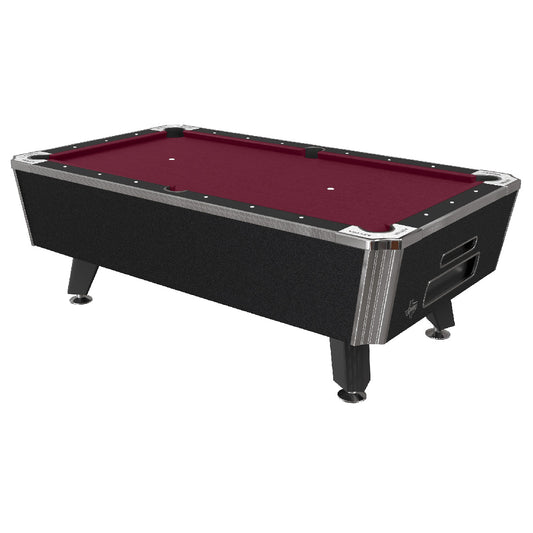 Valley Panther Pool Table (Black Frost) - Non Coin Operated