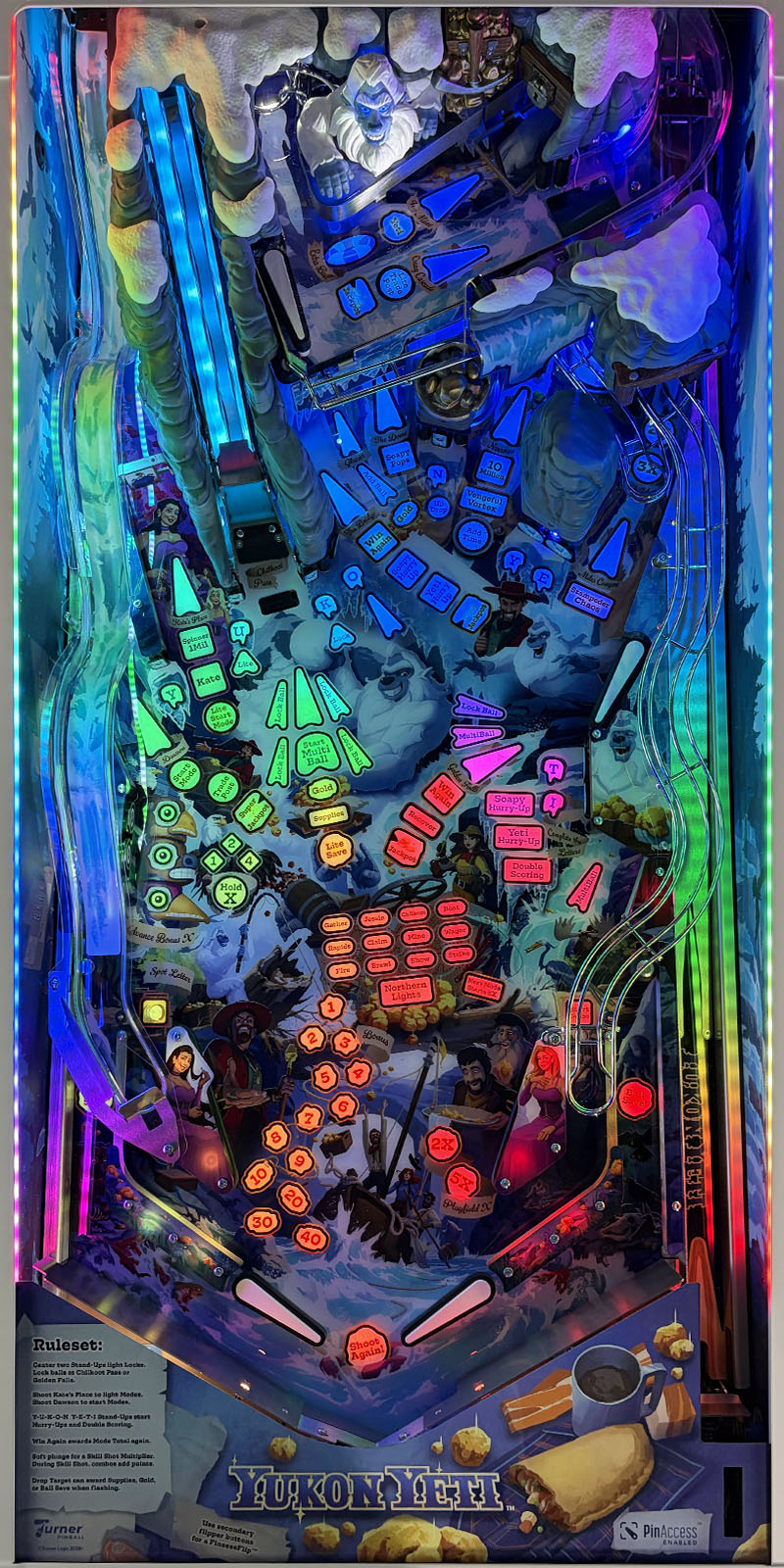 Yukon Yeti: Legendary Edition Pinball Machine (Pre-Order / DEPOSIT ONLY)