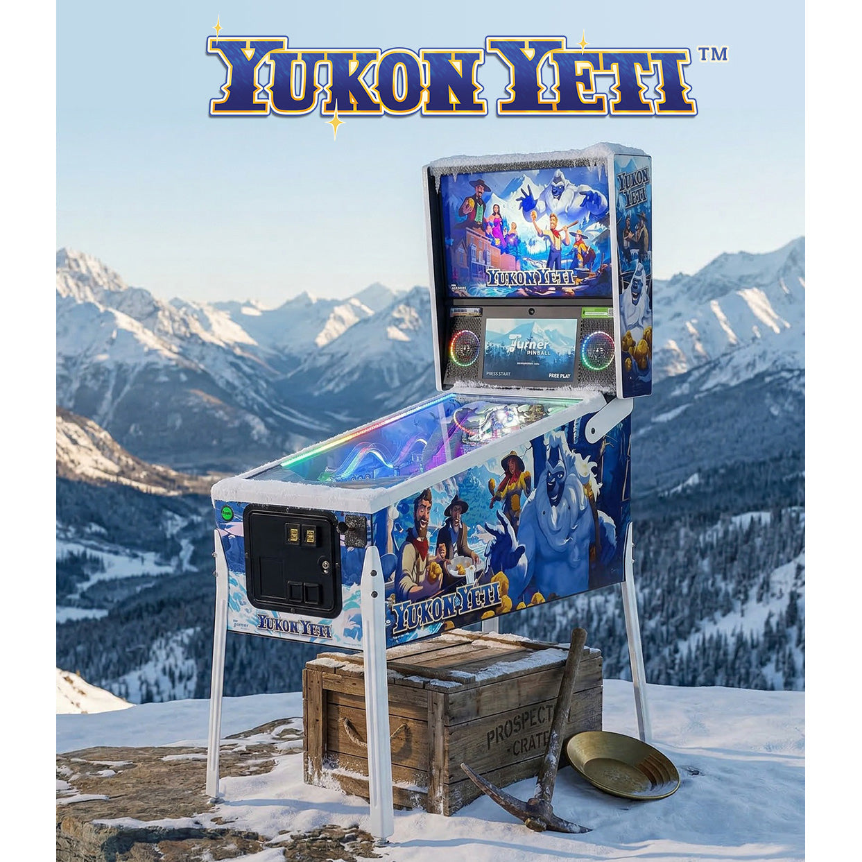 Yukon Yeti: Legendary Edition Pinball Machine (Pre-Order / DEPOSIT ONLY)
